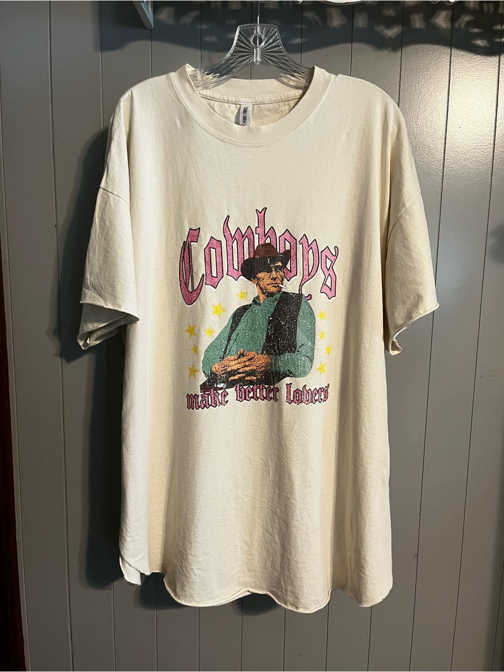 Pebby Forevee Cowboys make better lovers tshirt